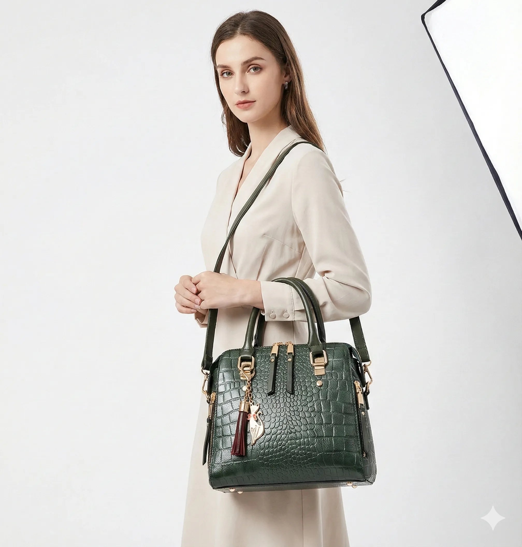 Leather Bag - Mia